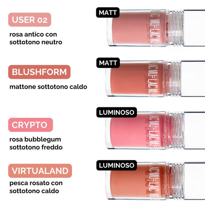 Mulac: 3Dverse - Liquid Highliter All Over Face