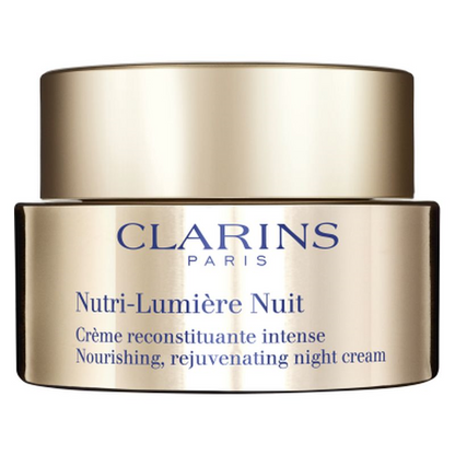 Clarins: Nutri-Lumière Nuit - Crema ricostituente intensa. Tutti i tipi di pelle
