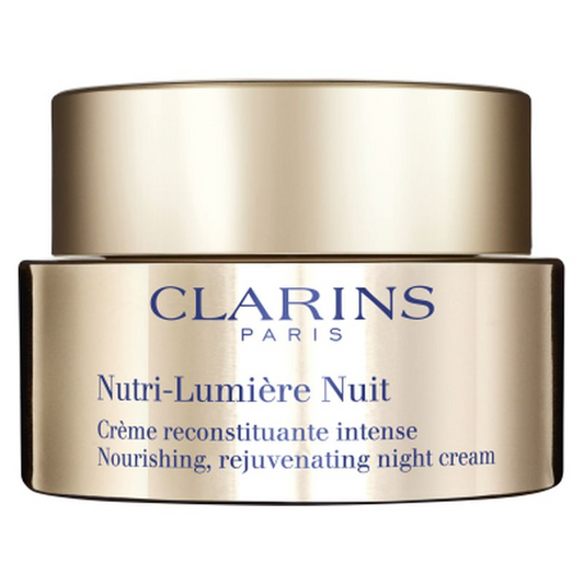 Clarins: Nutri-Lumière Nuit - Crema ricostituente intensa. Tutti i tipi di pelle
