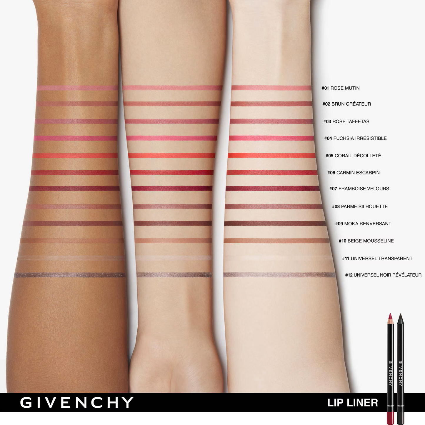 Givenchy: Lip Pencils