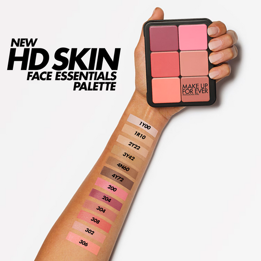 Make up for ever: HD Skin Face Essentials - Palette fondotinta e blush in crema