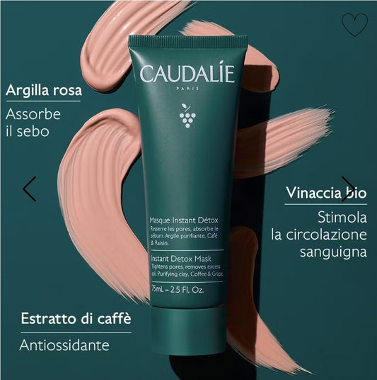 Maschera istant detox con Argilla
