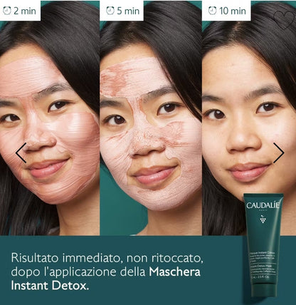 Maschera istant detox con Argilla